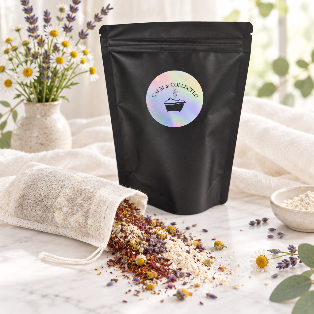 Calm & Collected Bath Tea - Lifestyle