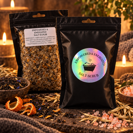Empowered & Energized Salt Scrub - Corrected