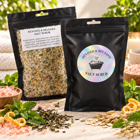 Revived & Relaxed Salt Scrub